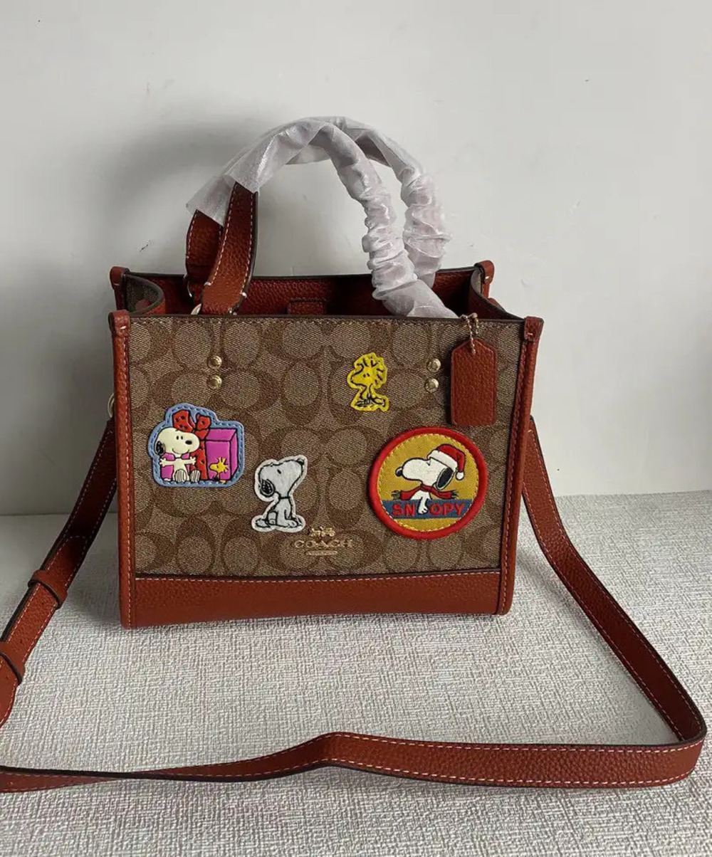 Coach Snoopy Tote Bag - Picture 2 of 8